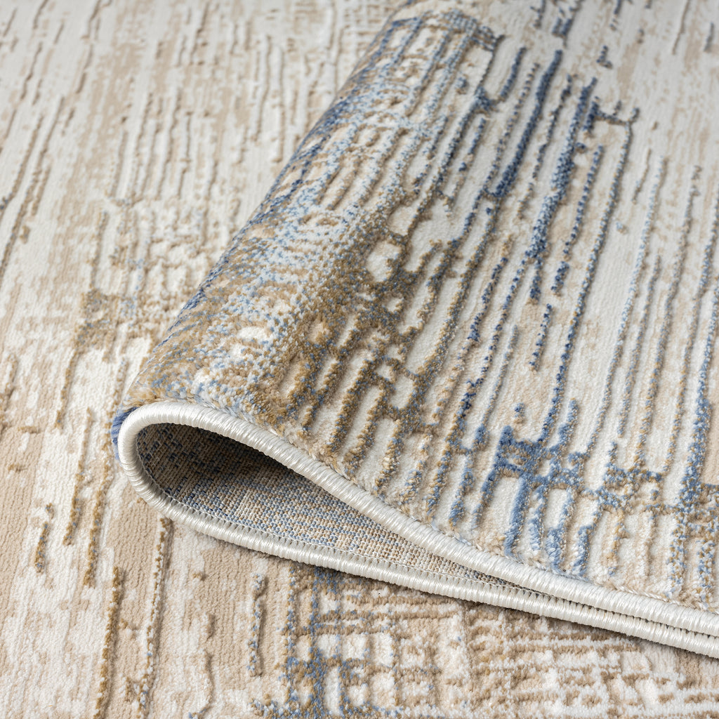 Grande Jacquard Rug Stone
