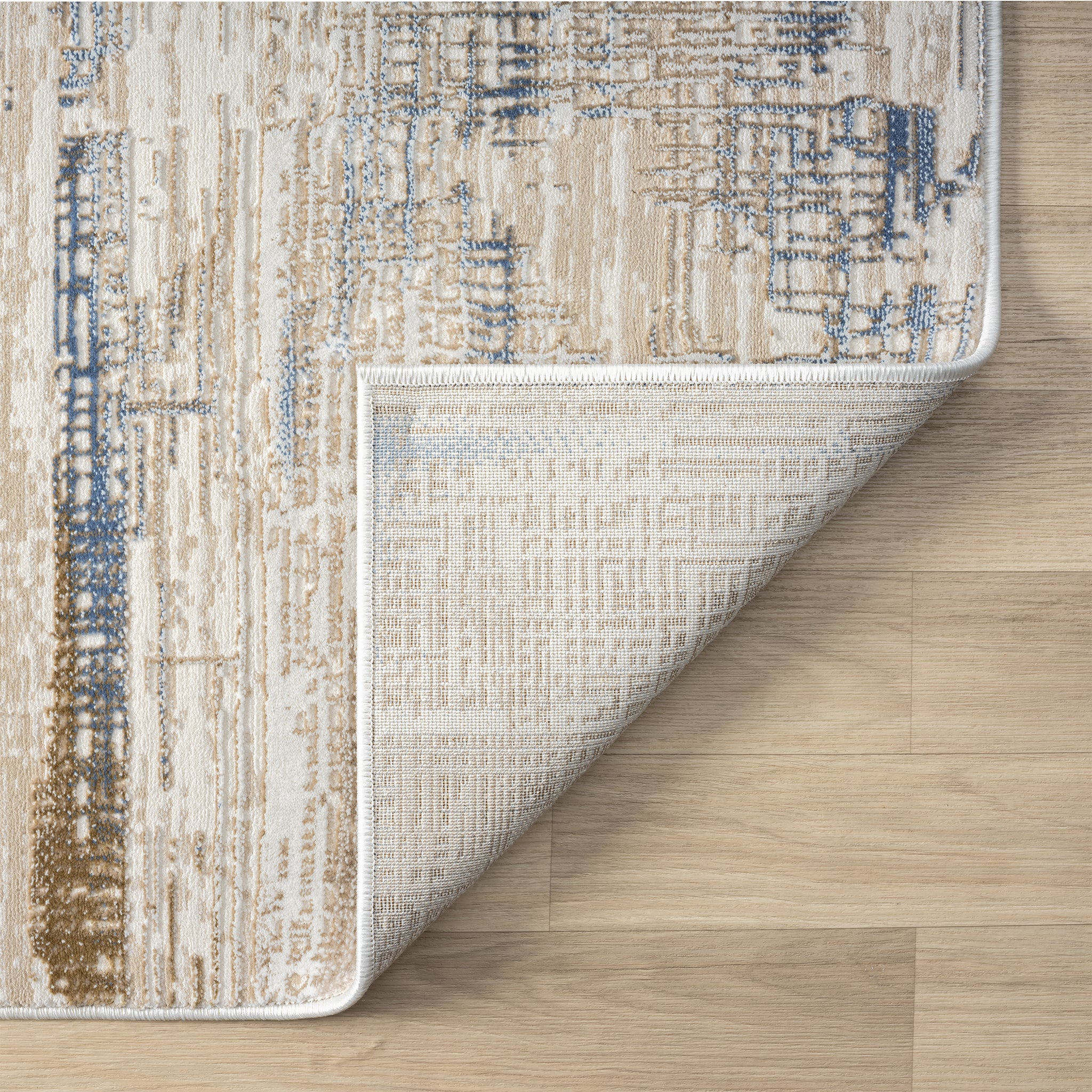 Grande Jacquard Rug Stone