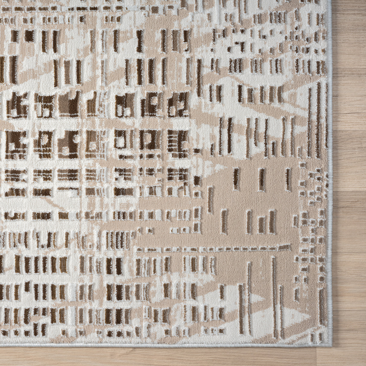 Grande Jacquard Rug Taupe