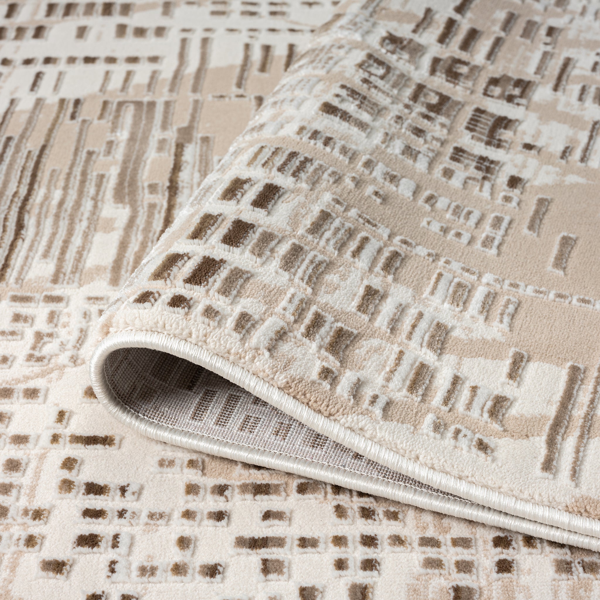 Grande Jacquard Rug Taupe