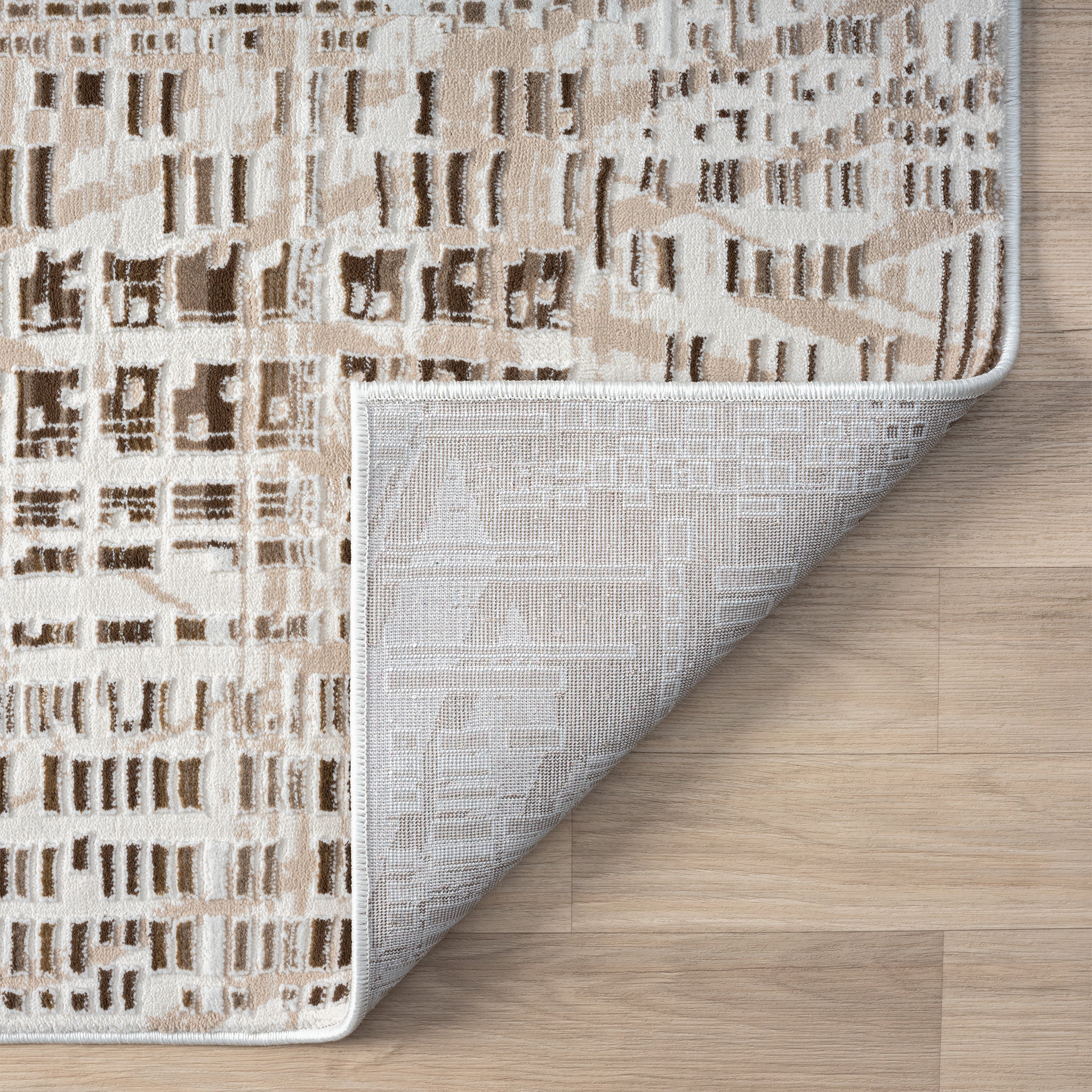 Grande Jacquard Rug Taupe