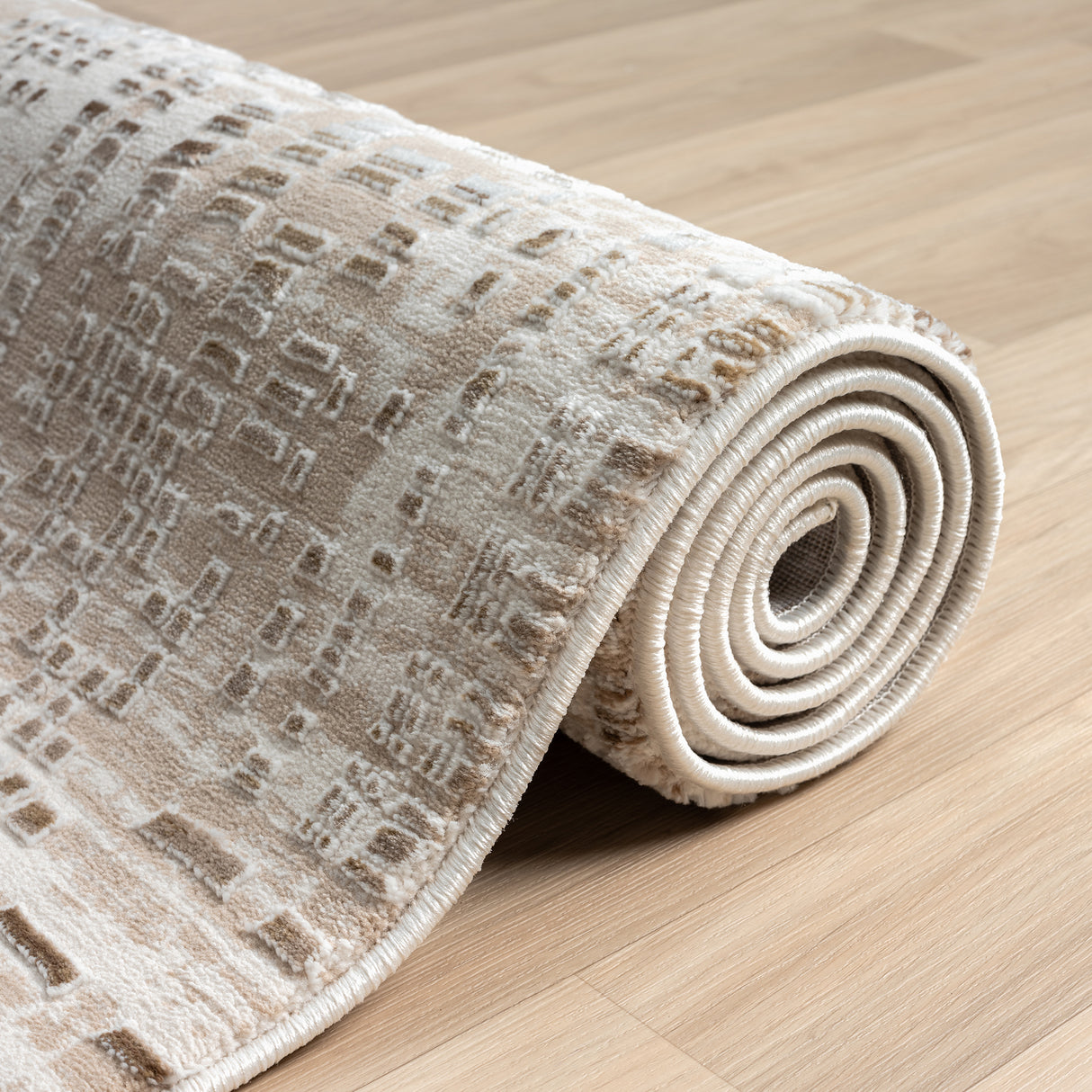 Grande Jacquard Rug Taupe