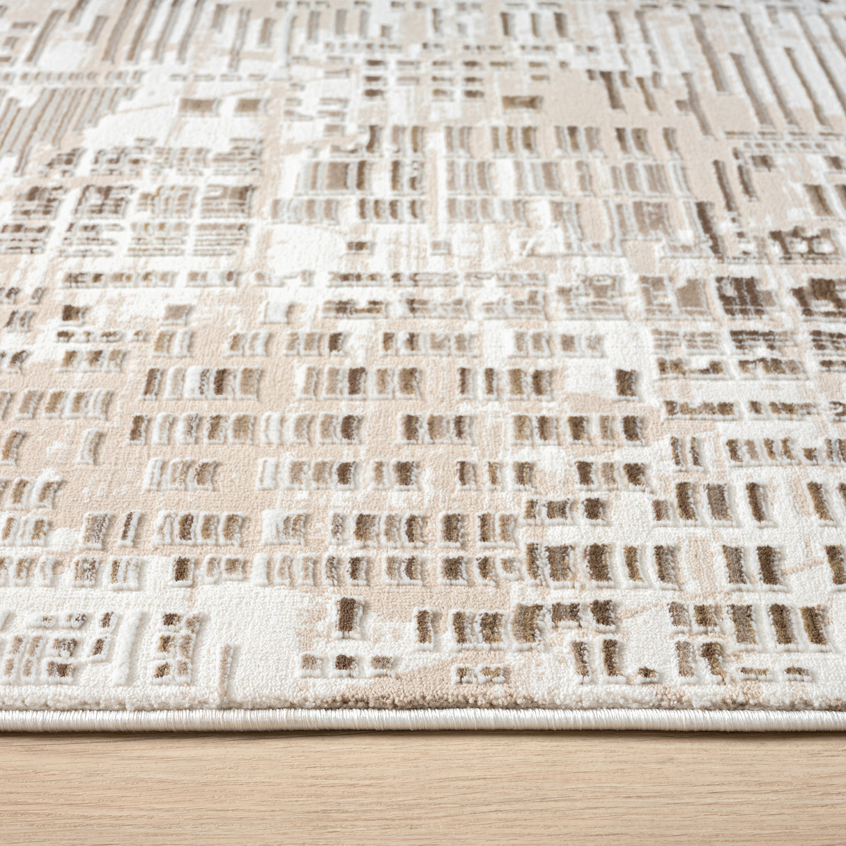 Grande Jacquard Rug Taupe