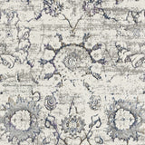 Luxe Vintage Textured Rug Cream