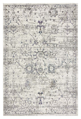 Luxe Vintage Textured Rug Cream