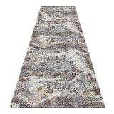 Luxe Vintage Textured Rug Dark Grey