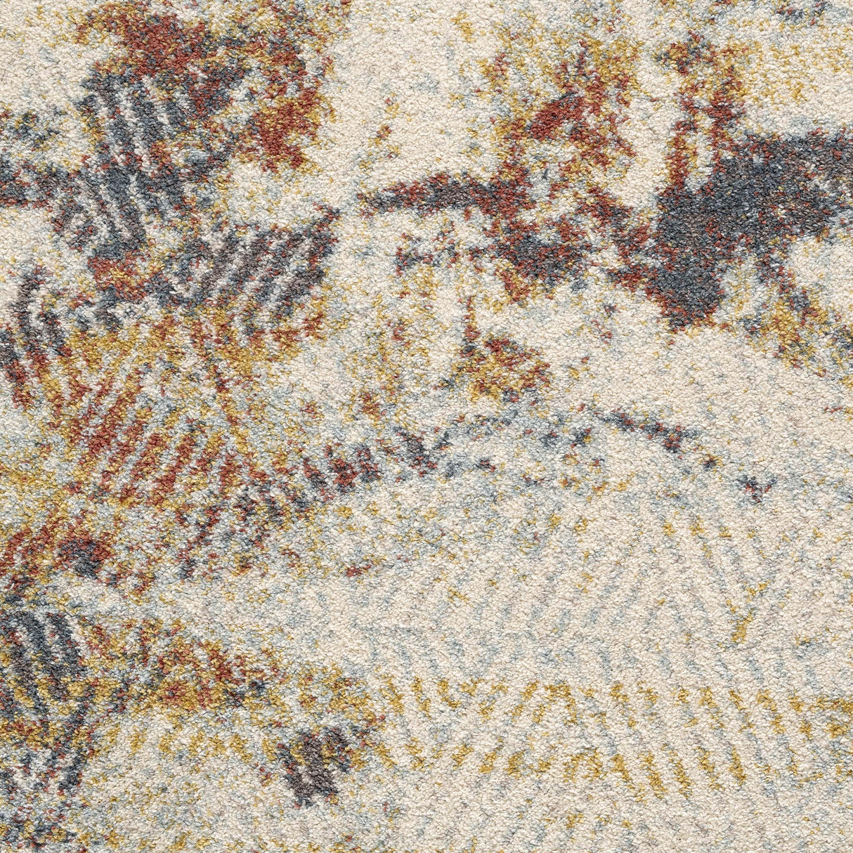 Oriental Multi Hues Rug Cream