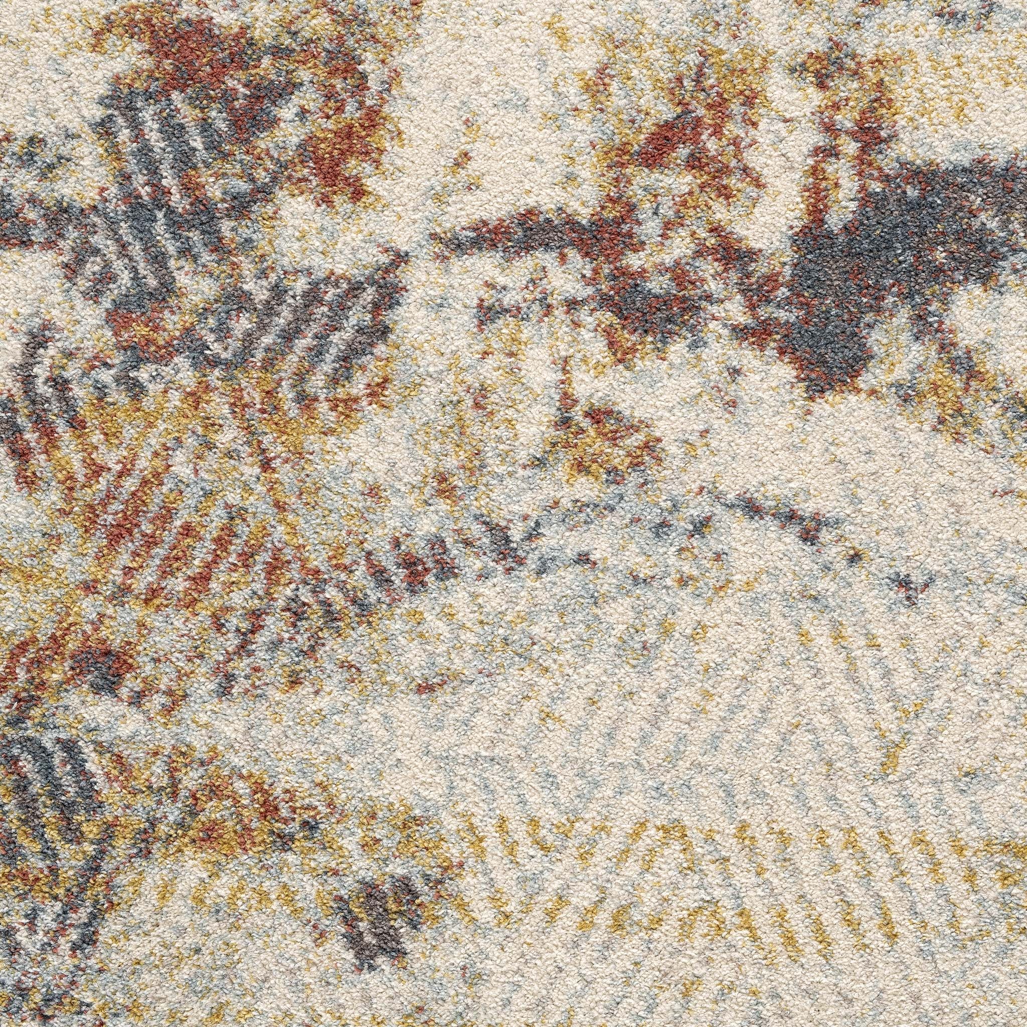 Oriental Multi Hues Rug Cream