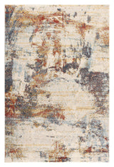 Oriental Multi Hues Rug Cream