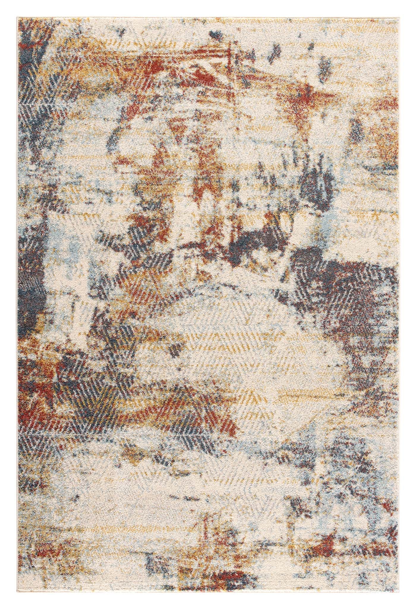 Oriental Multi Hues Rug Cream