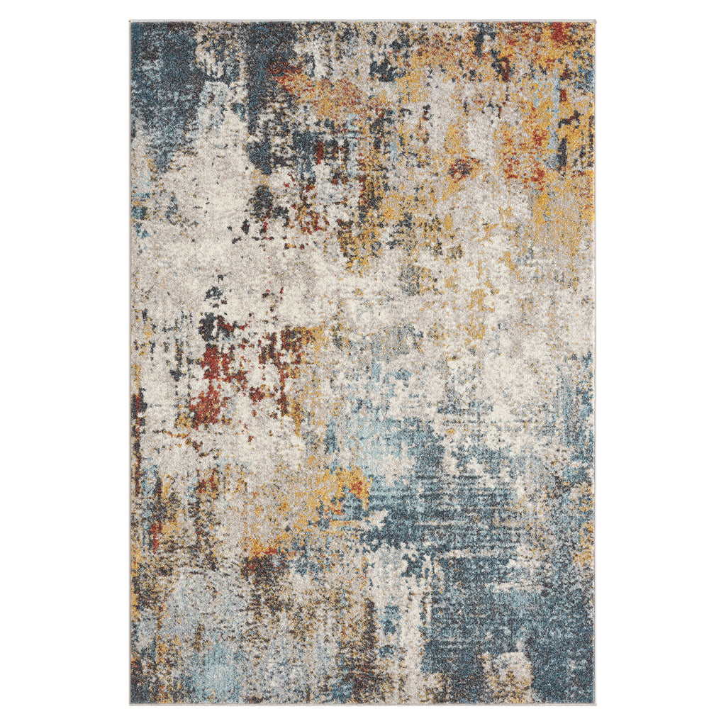 Oriental Multi Hues Rug Multi