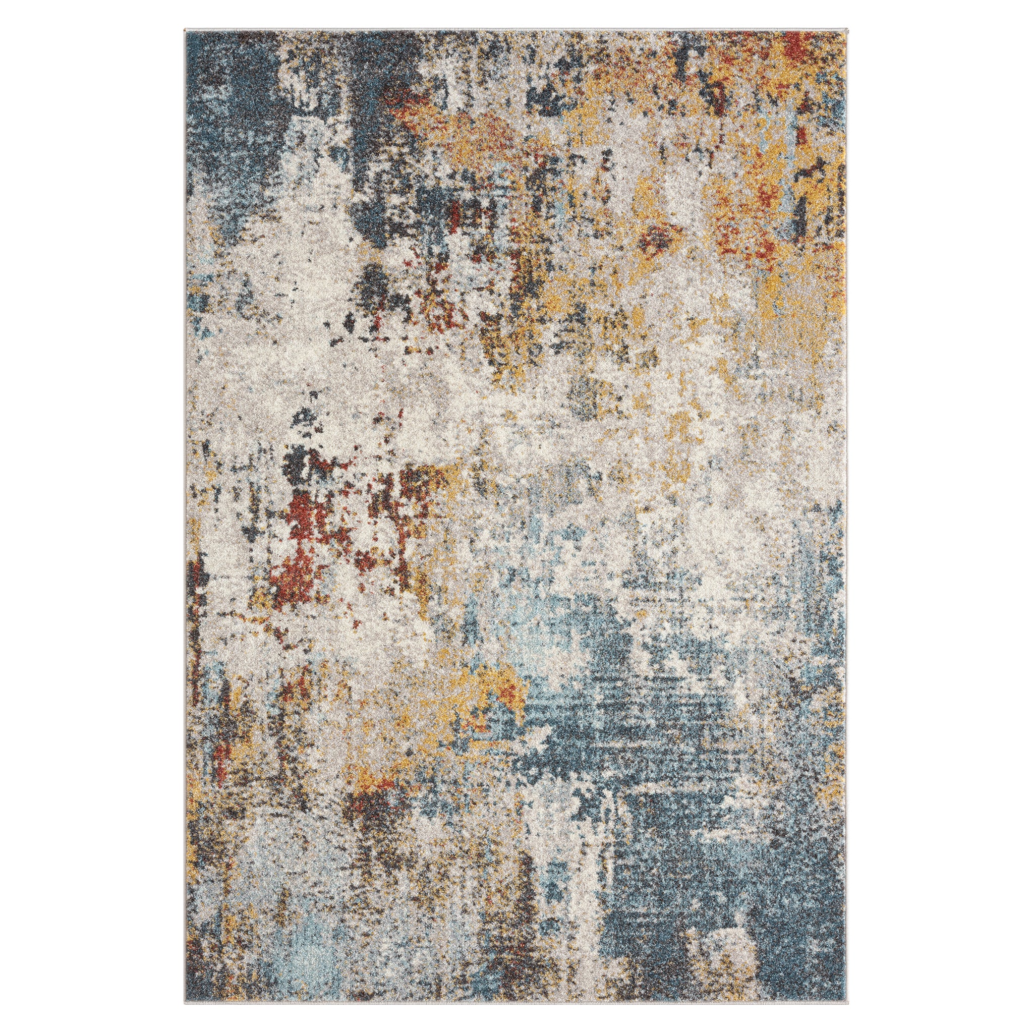 Oriental Multi Hues Rug Multi