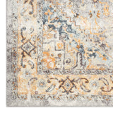 Ornate Persian Vintage Rug Blue