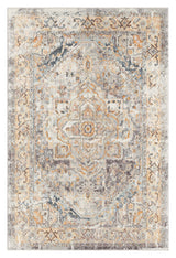 Ornate Persian Vintage Rug Blue