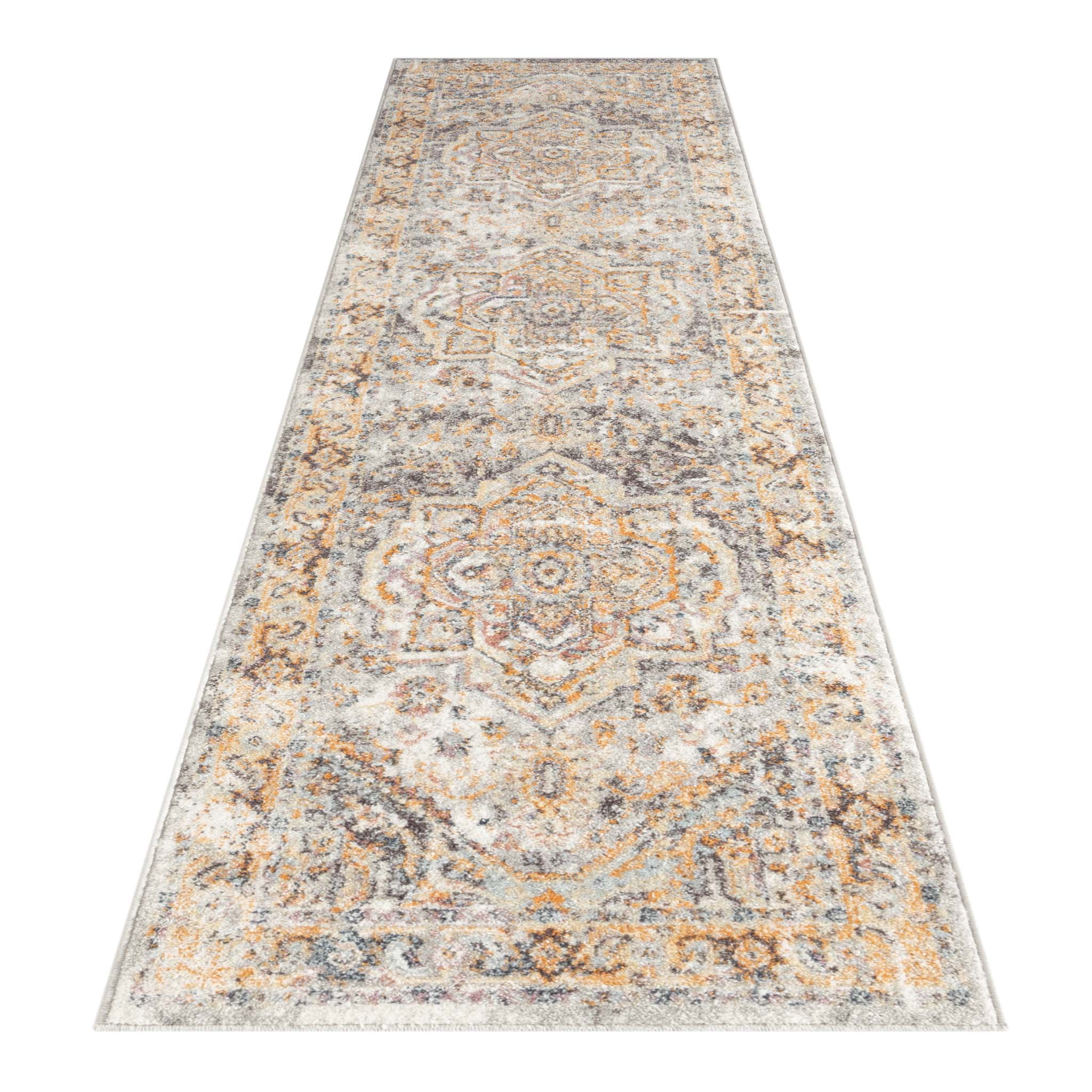 Ornate Persian Vintage Rug Blue