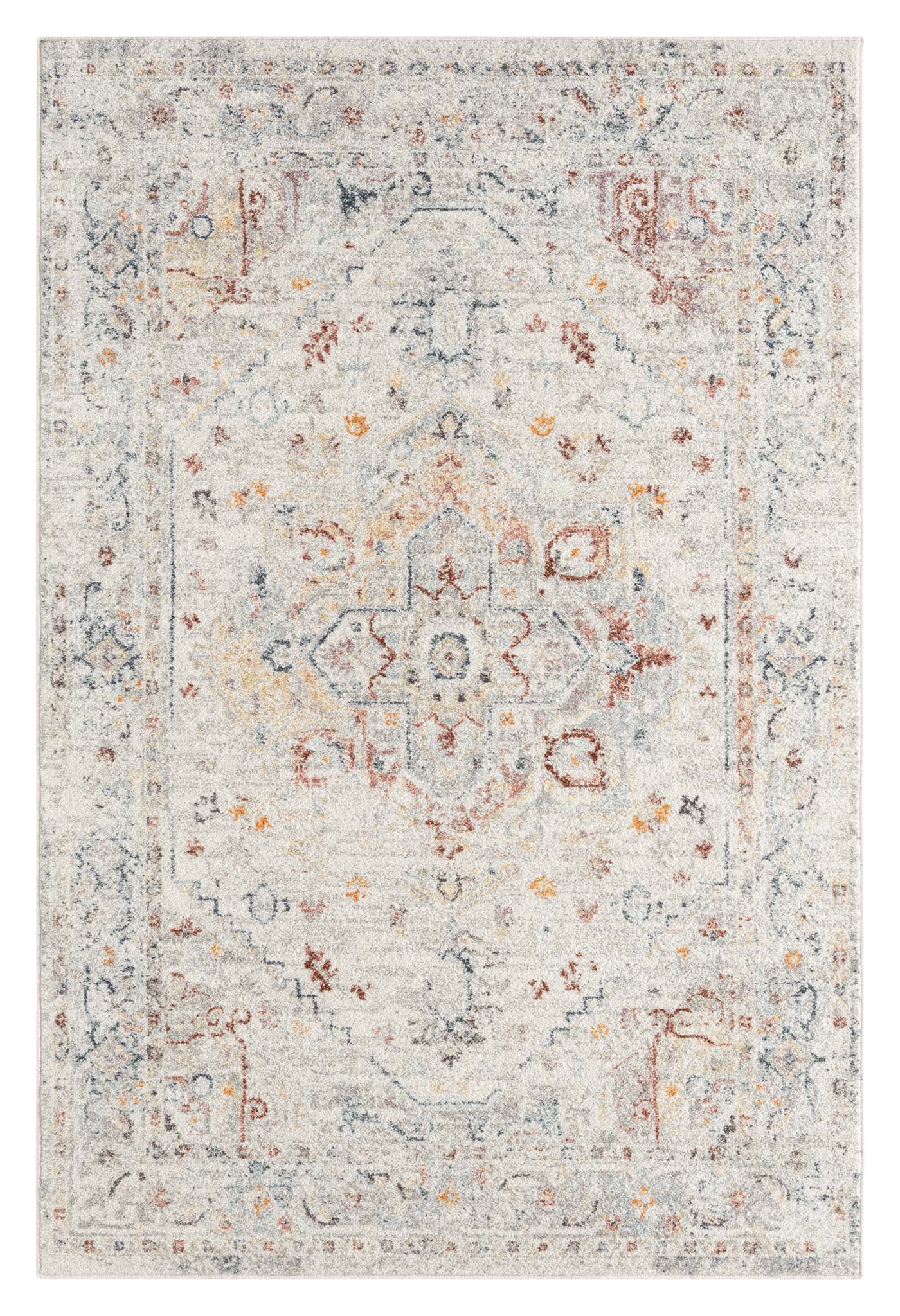 Ornate Persian Vintage Rug Cream
