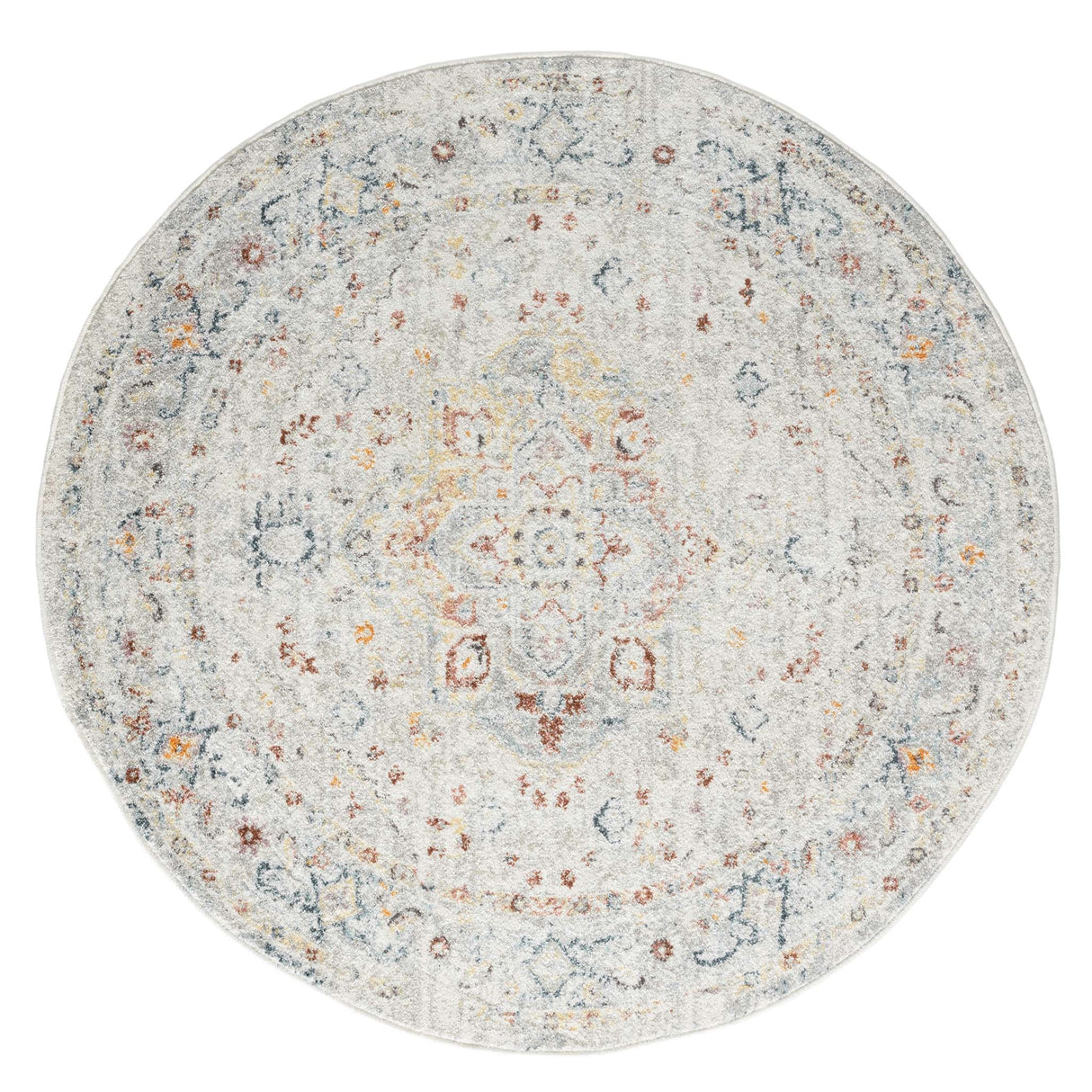 Ornate Persian Vintage Rug Cream