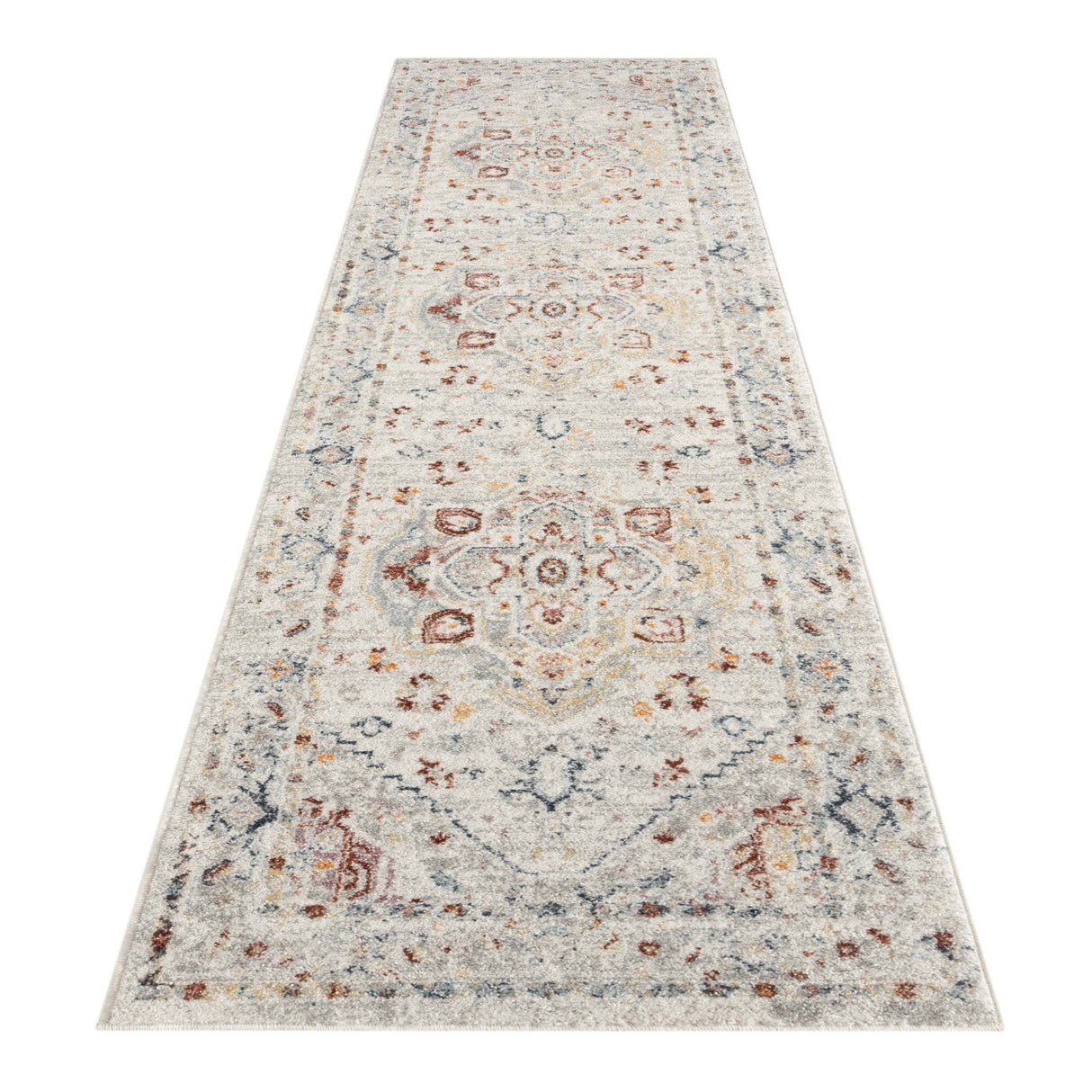 Ornate Persian Vintage Rug Cream