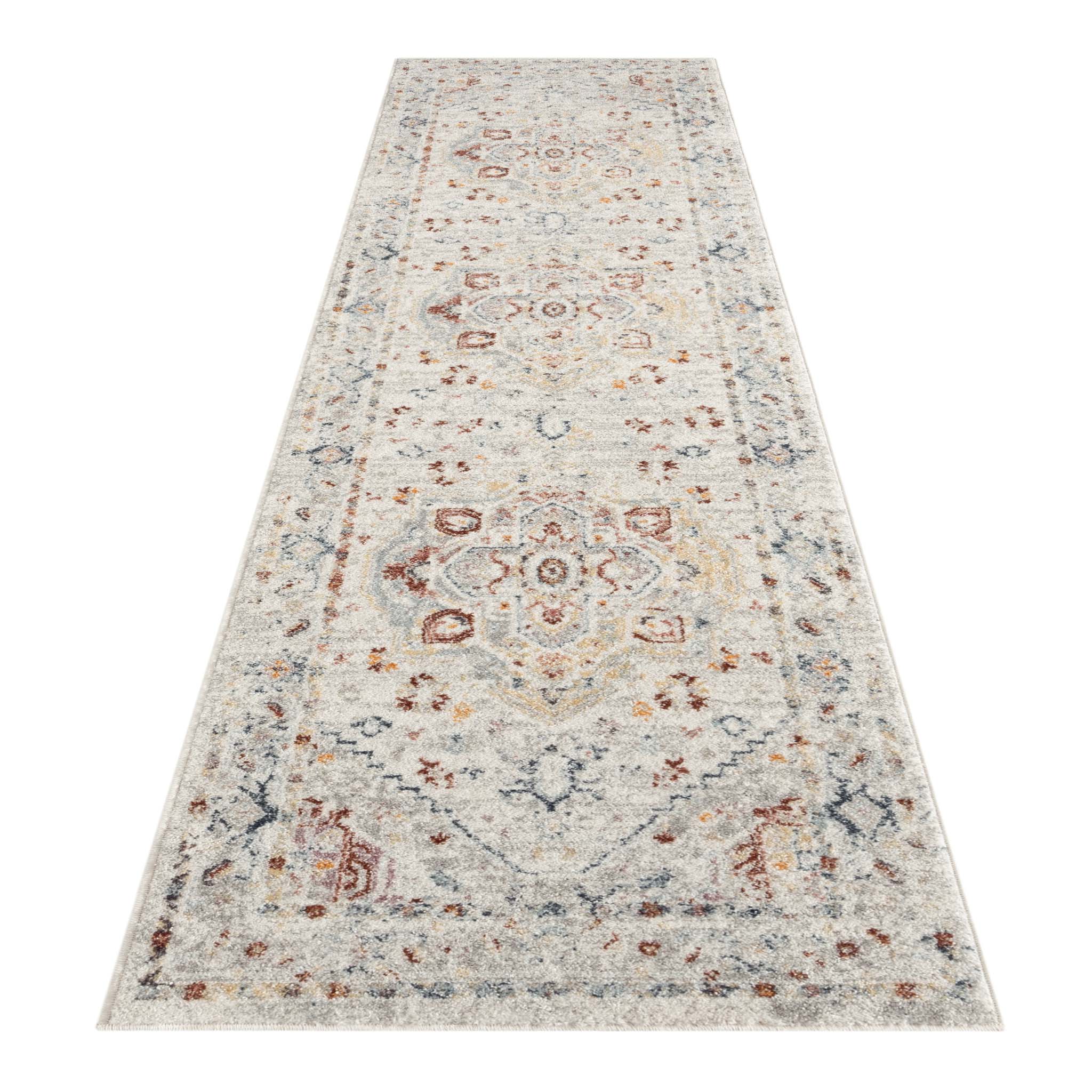 Ornate Persian Vintage Rug Cream