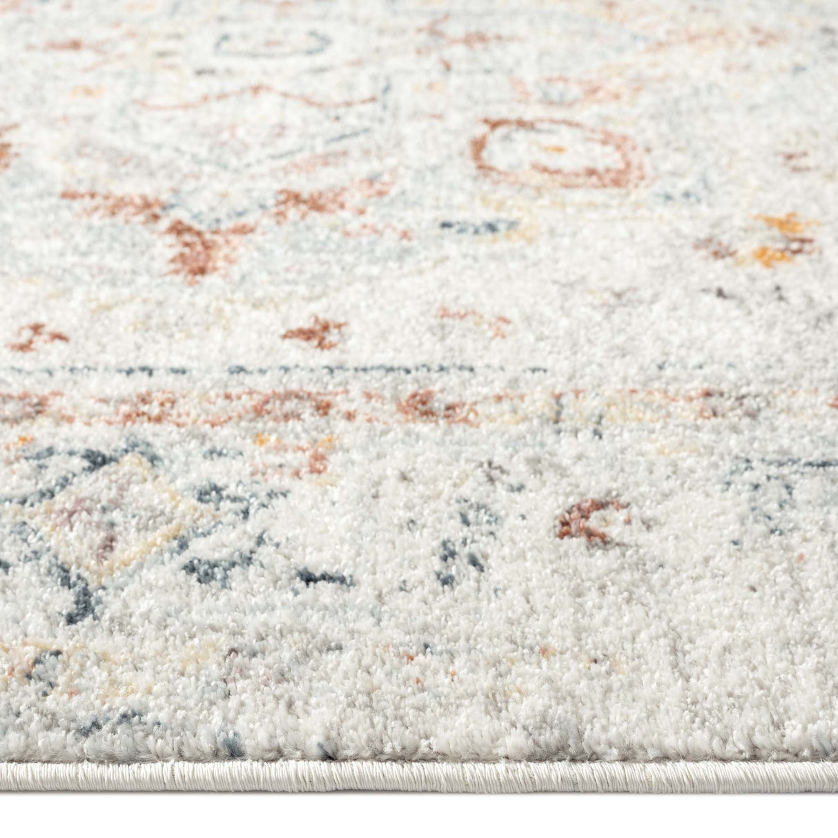 Ornate Persian Vintage Rug Cream