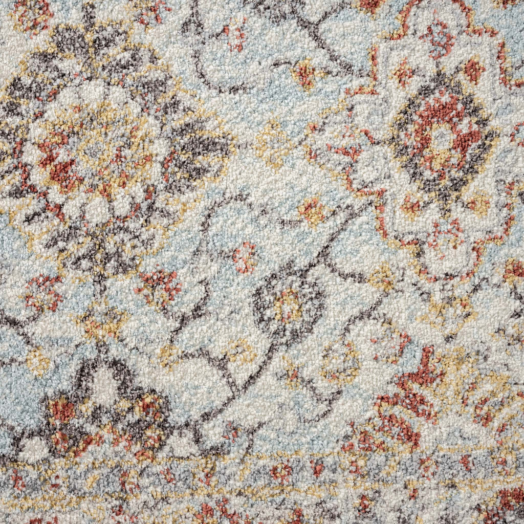 Asher Country Rug Light Blue
