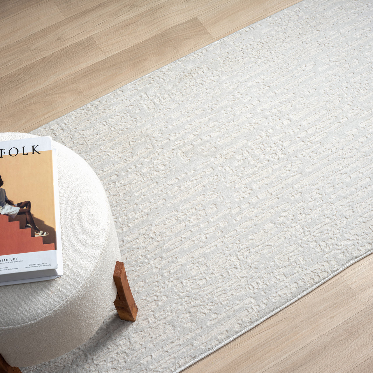 Grande Jacquard Rug Pearl