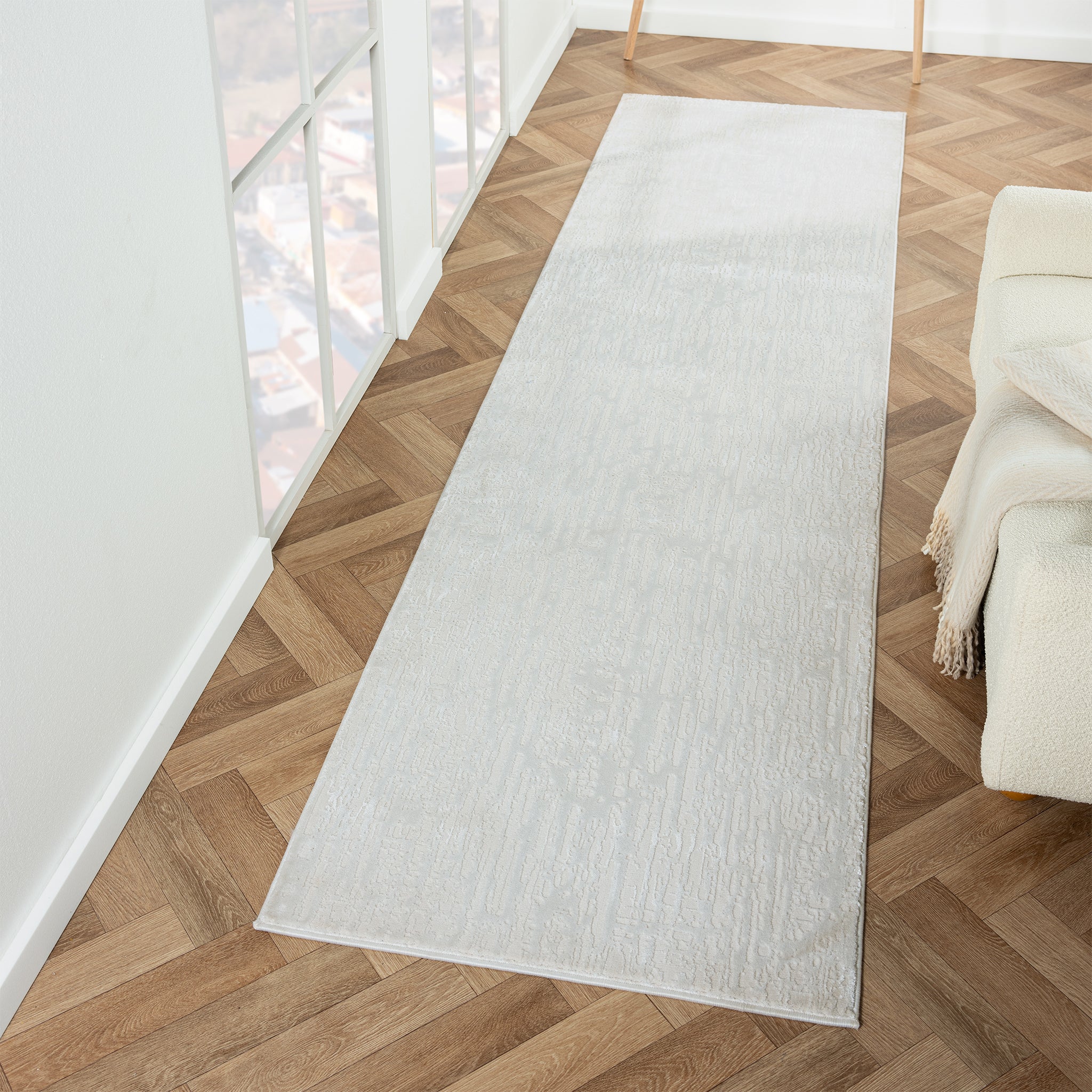 Grande Jacquard Rug Pearl