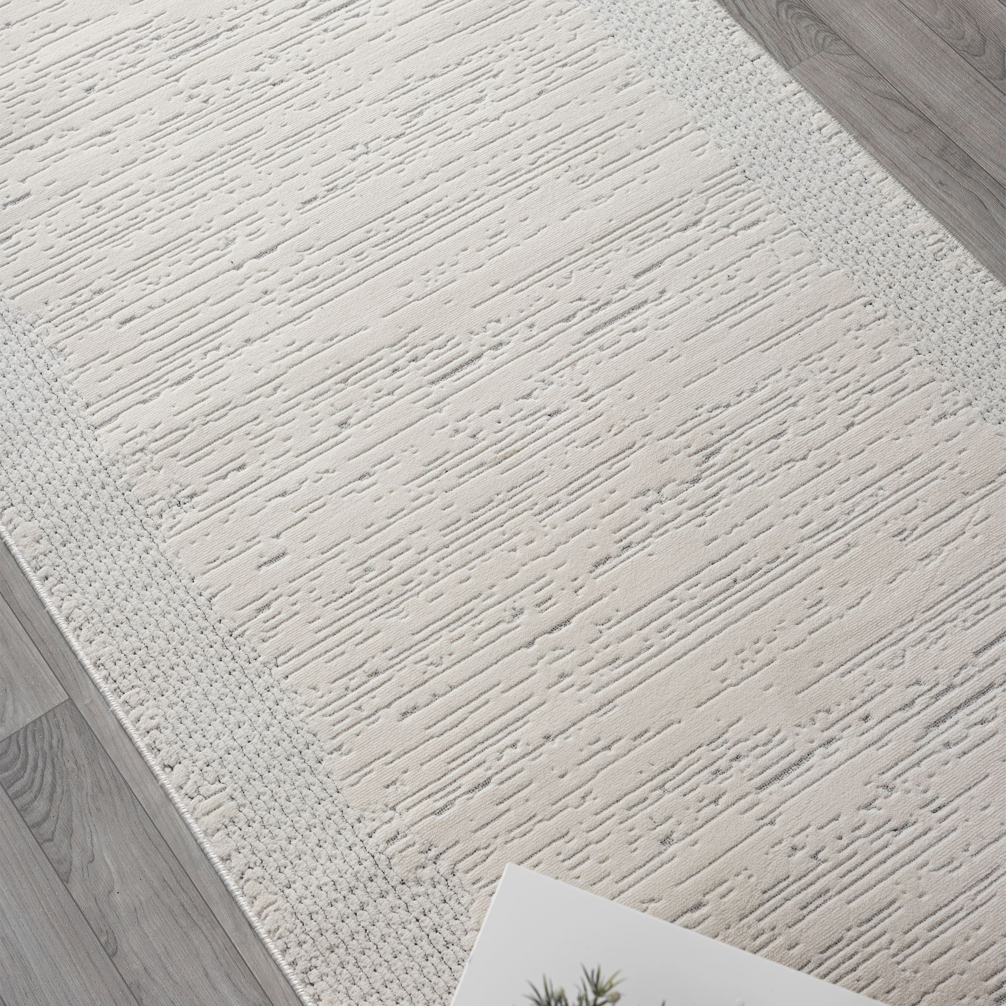 Adriano Soft Pile Ivory Runner