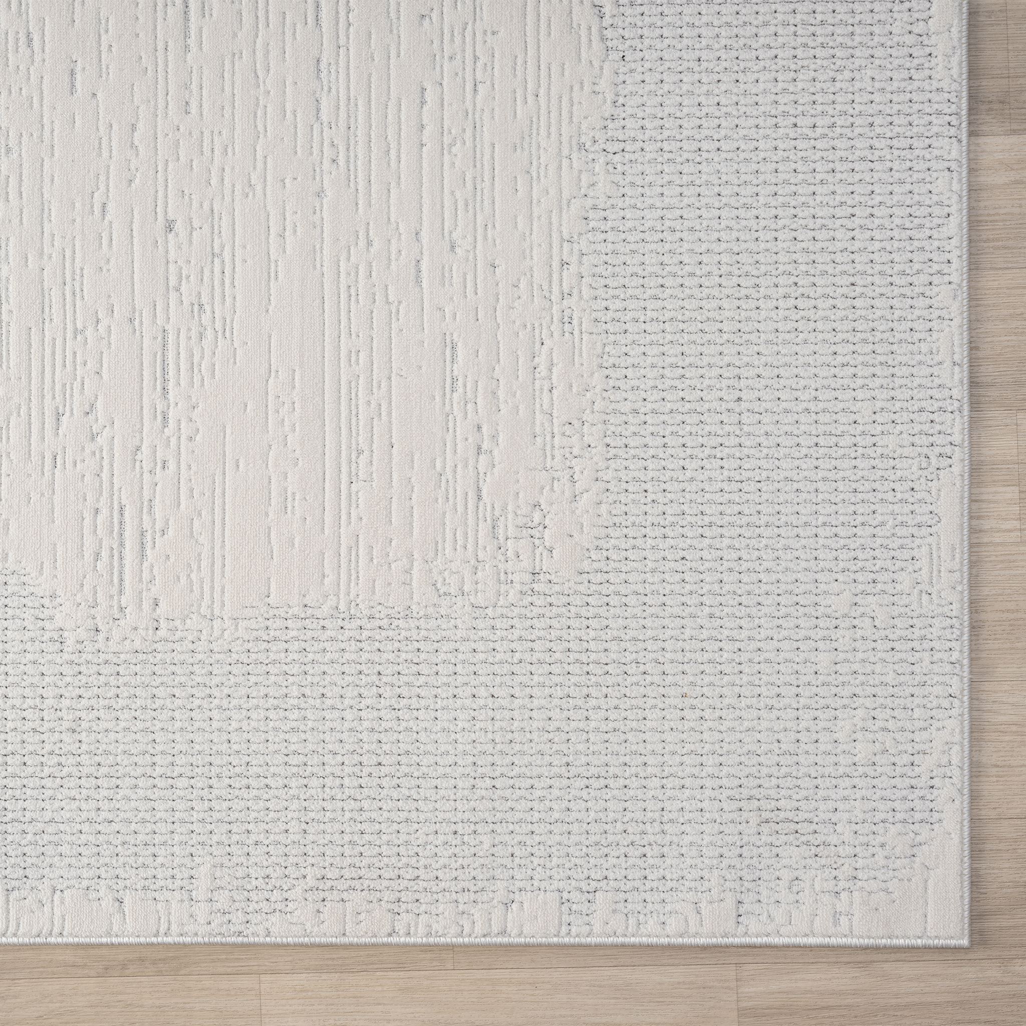 Adriano Soft Pile Ivory Runner