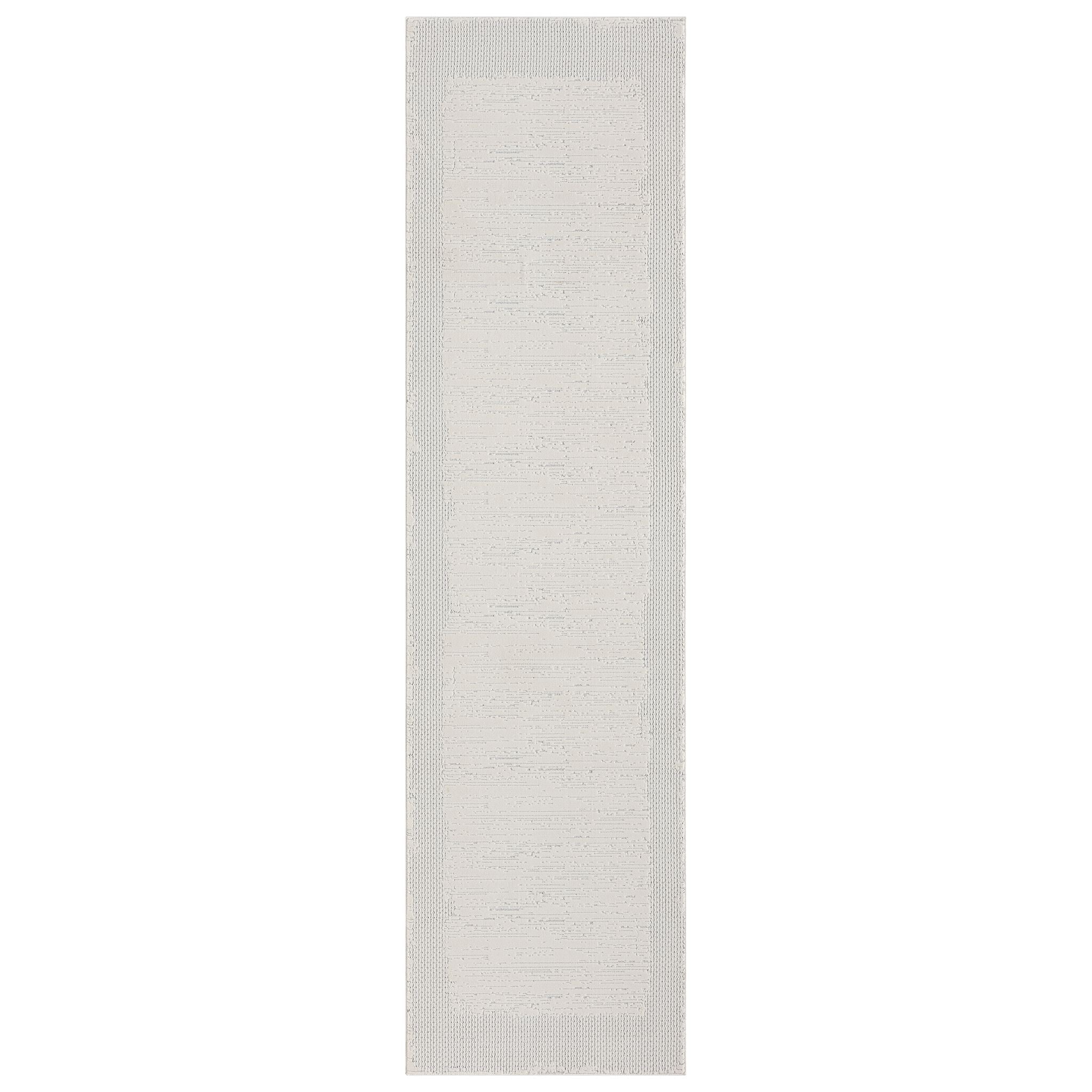 Adriano Soft Pile Ivory Runner