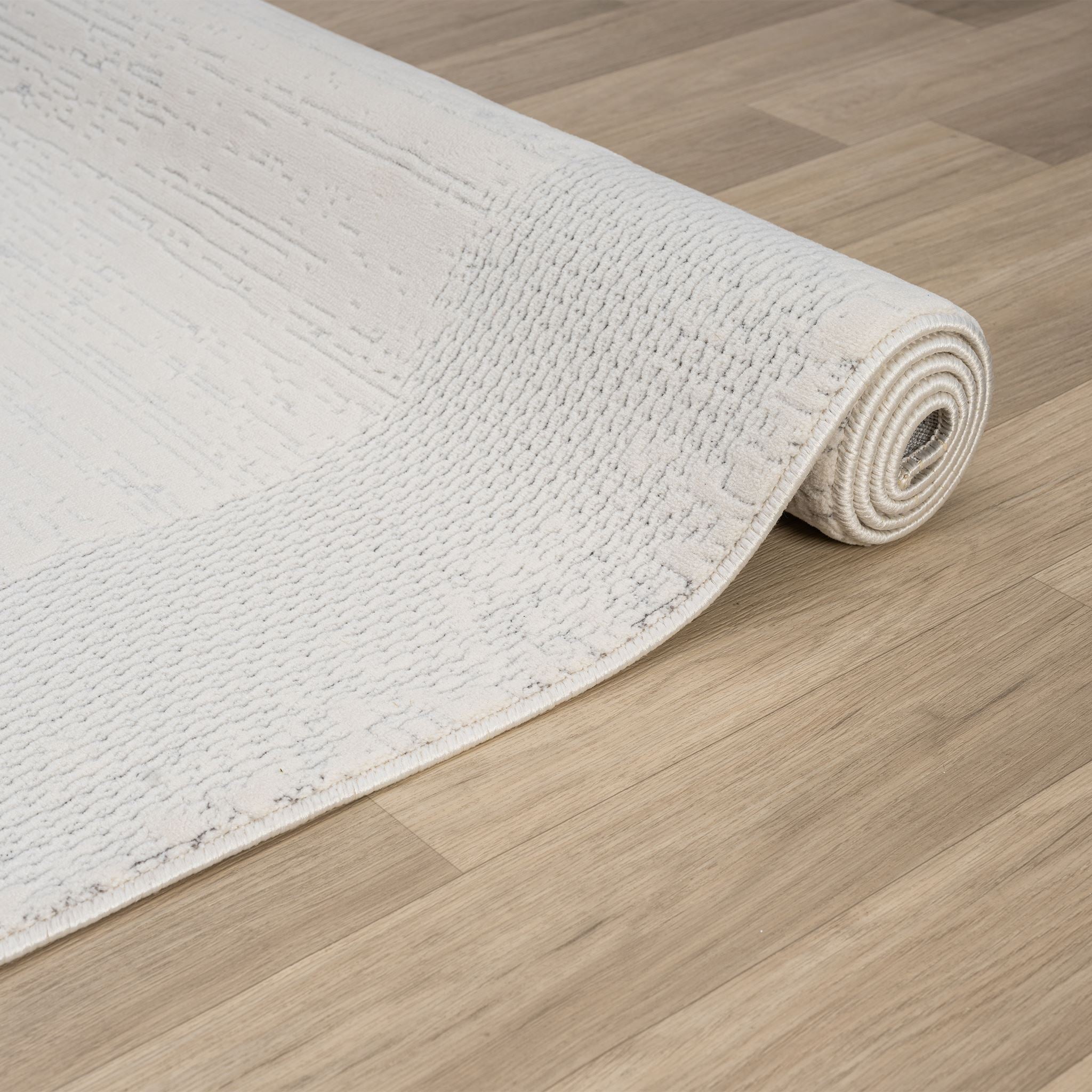 Adriano Soft Pile Ivory Runner