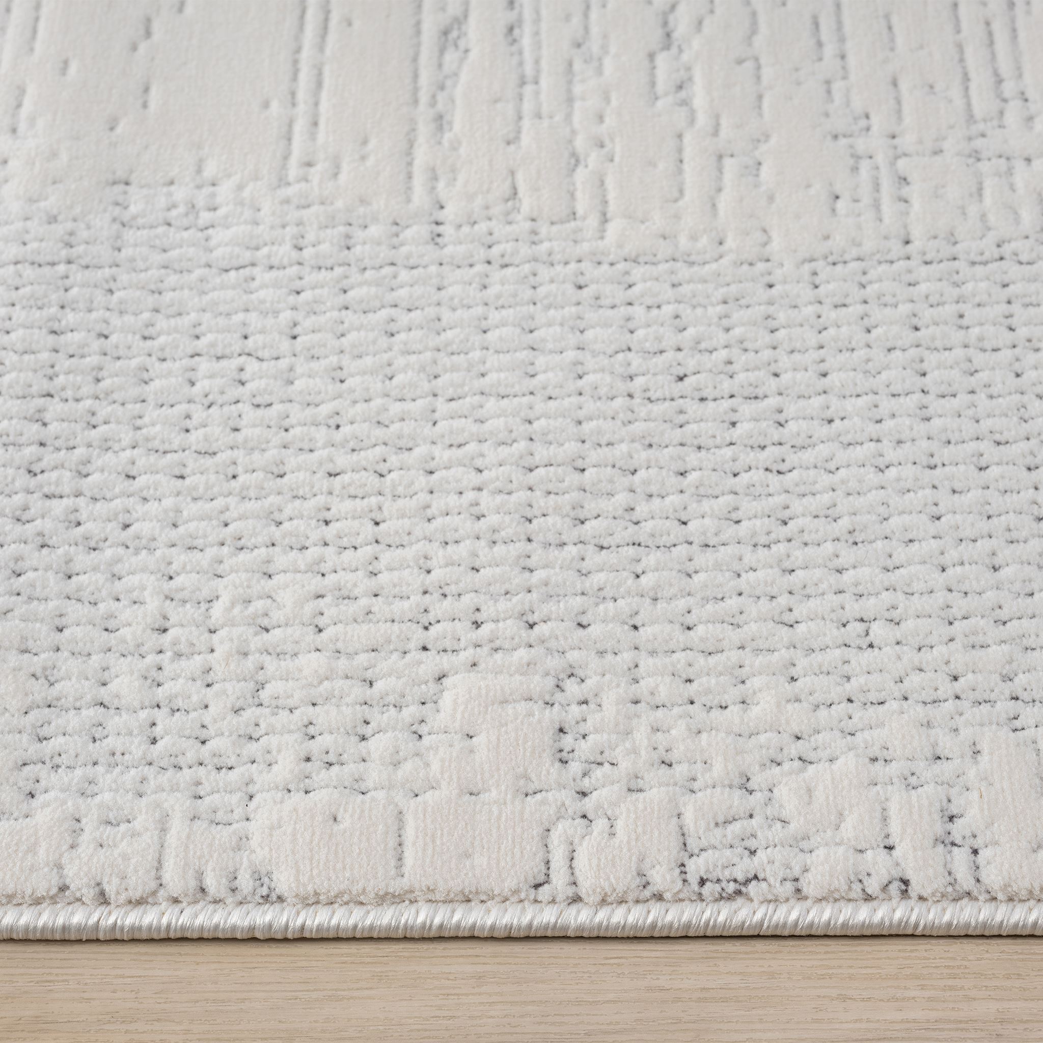 Adriano Soft Pile Ivory Runner