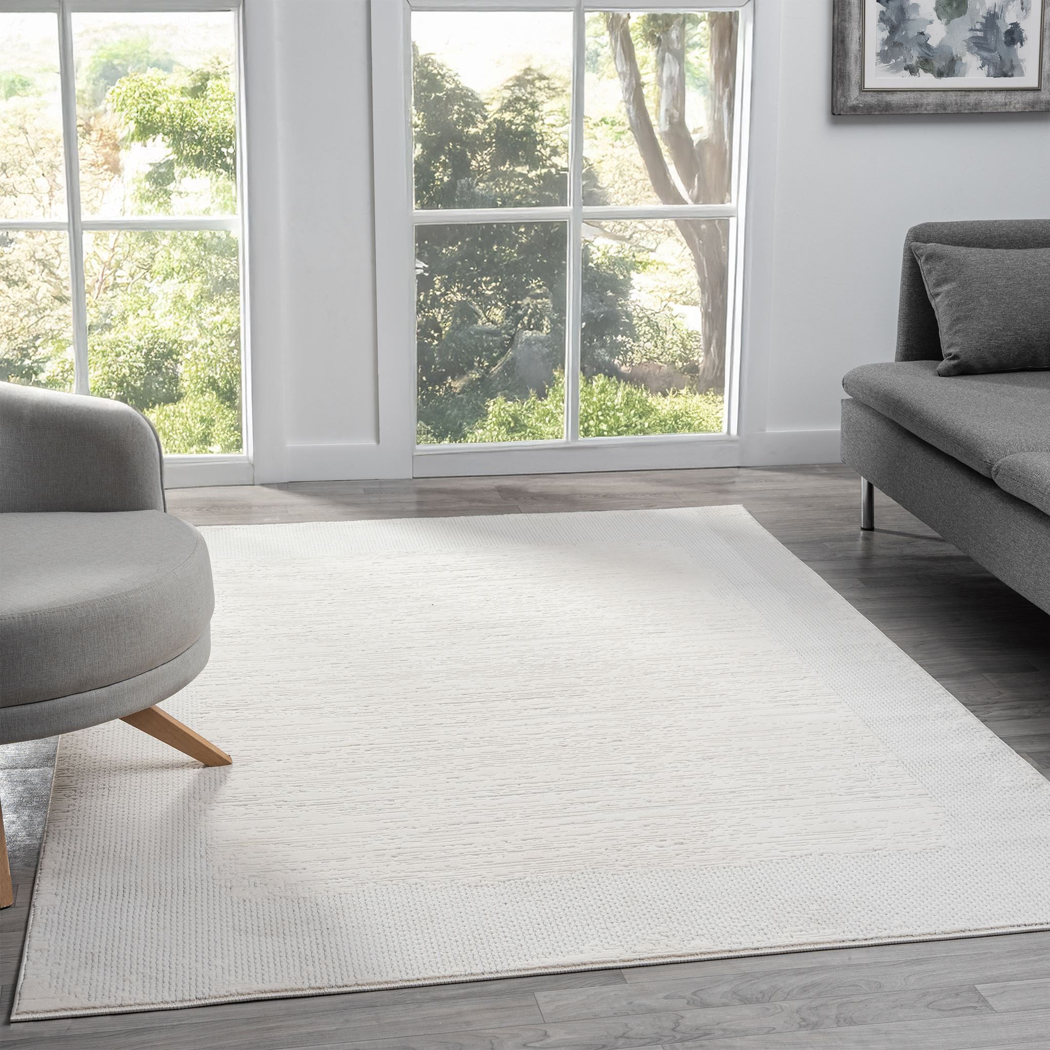 Adriano Ivory Luxe Rug