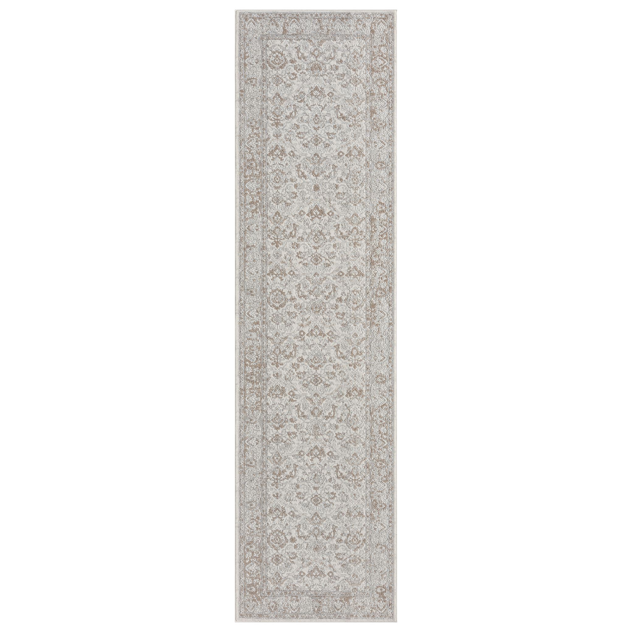 Adriano Soft Pile Pearl Runner