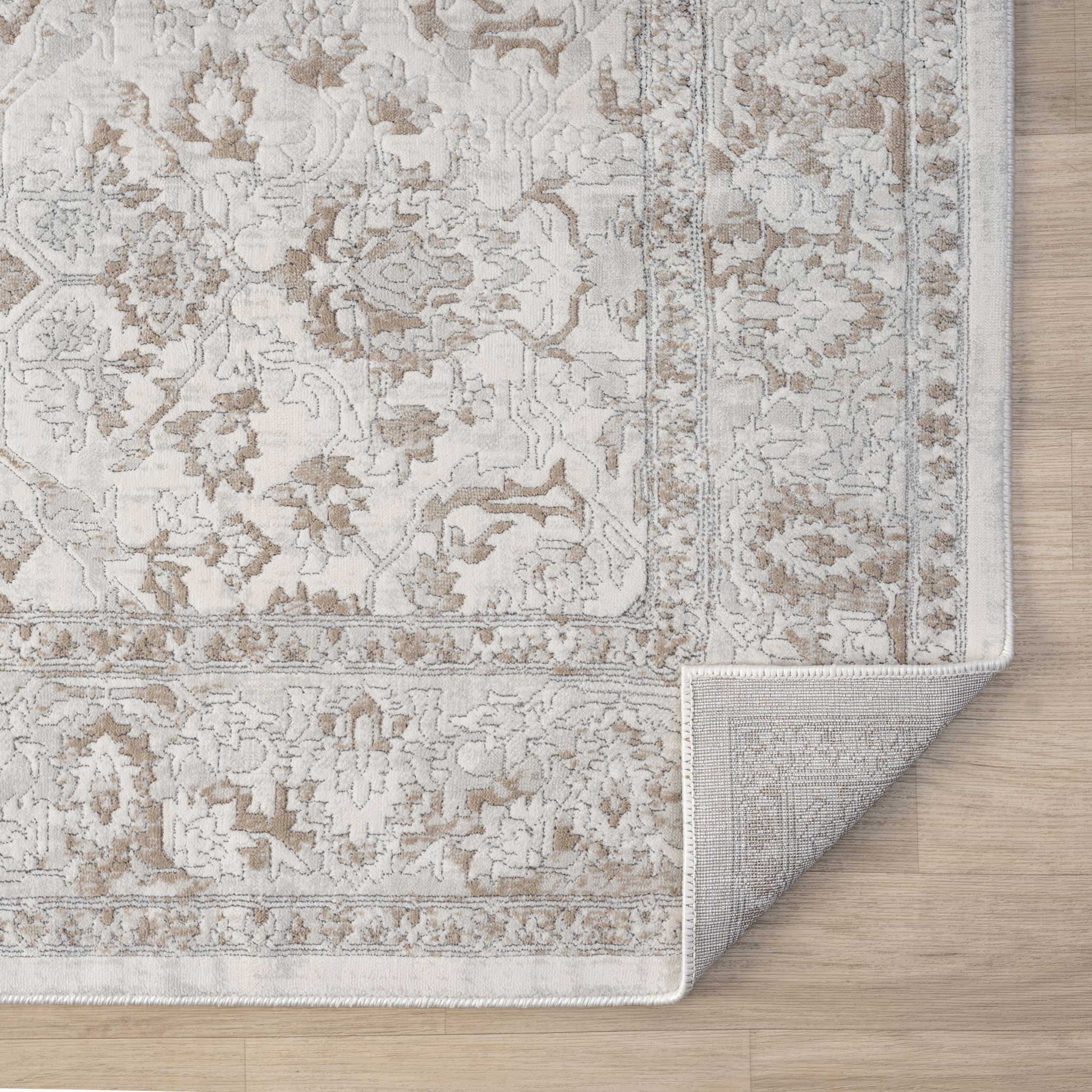 Adriano Soft Pile Pearl Runner