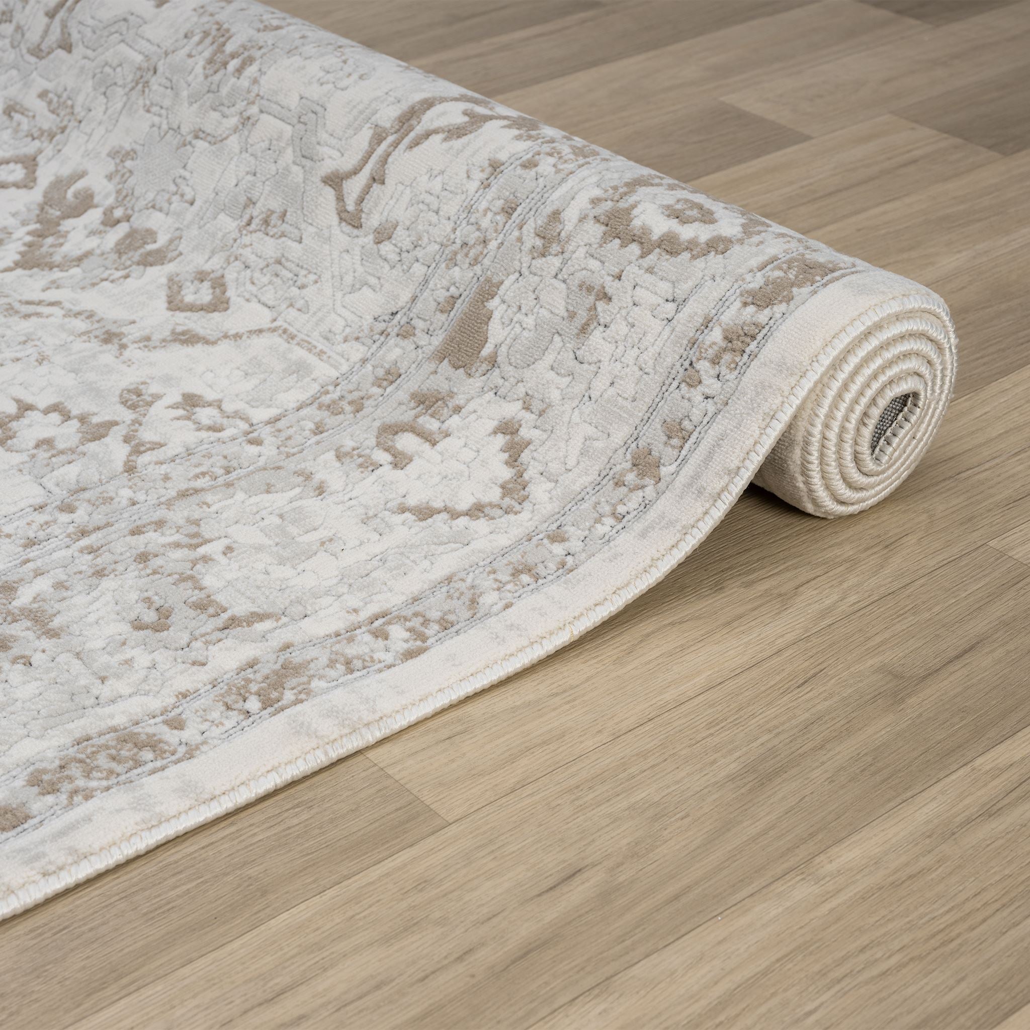 Adriano Soft Pile Pearl Runner