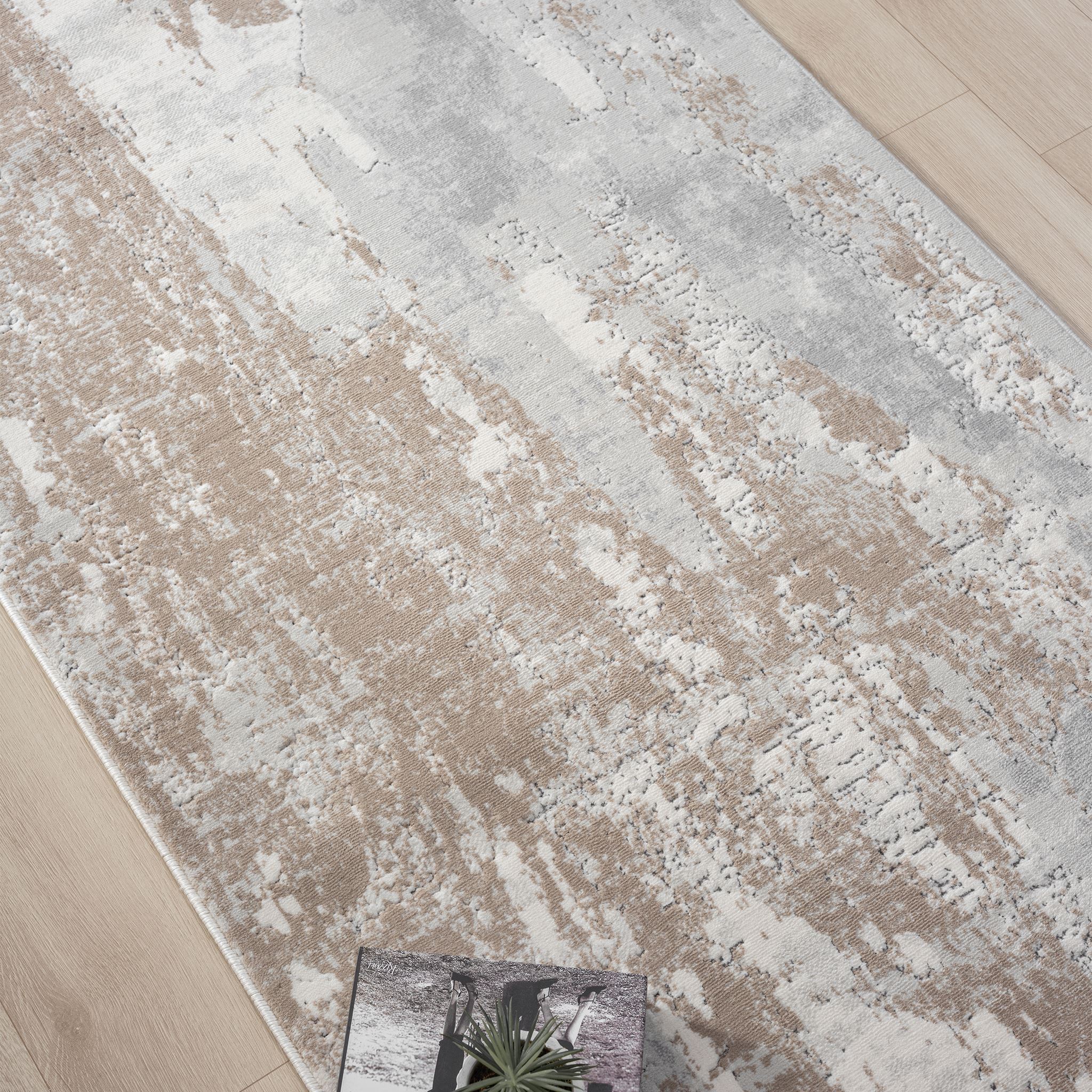 Adriano Soft Pile Slate Runner