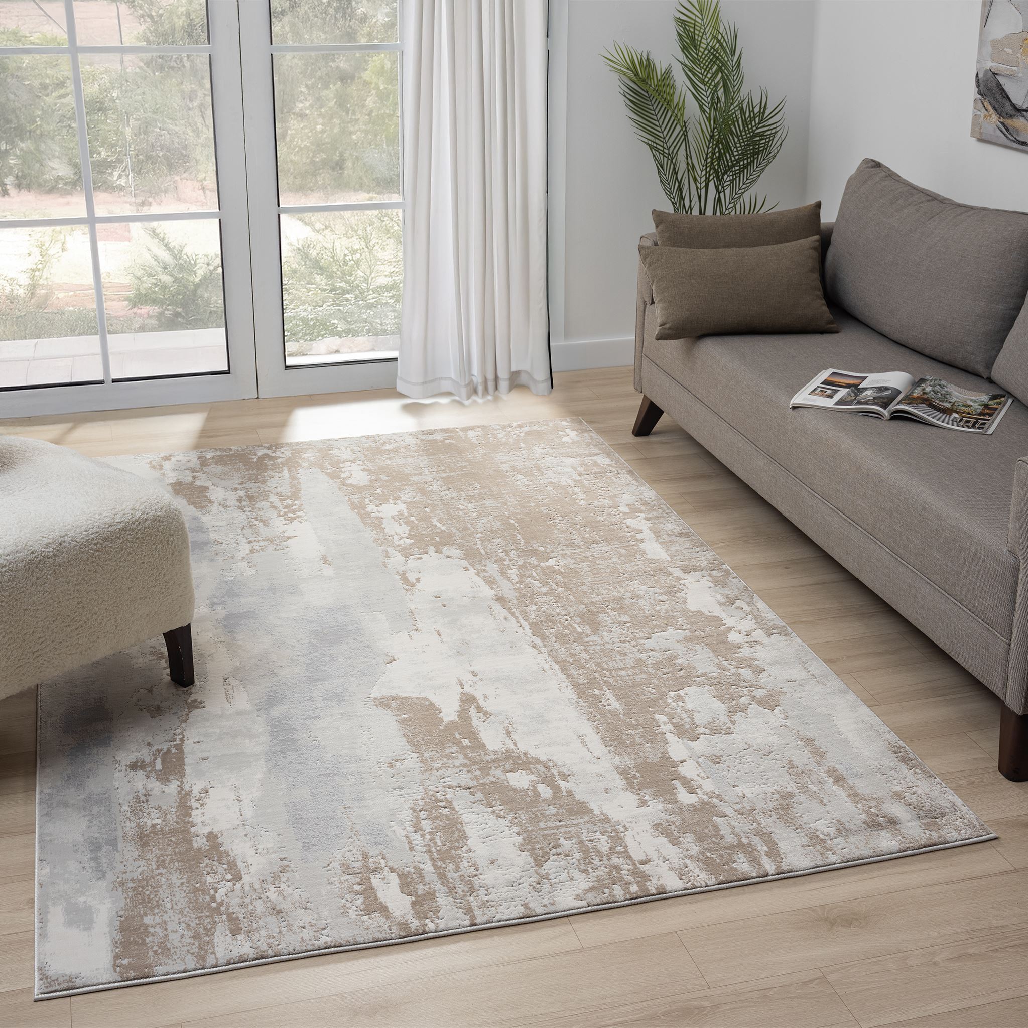 Adriano Slate Soft Pile Rug