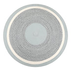 Cyrus Melange Blue Reversible Braided Rug