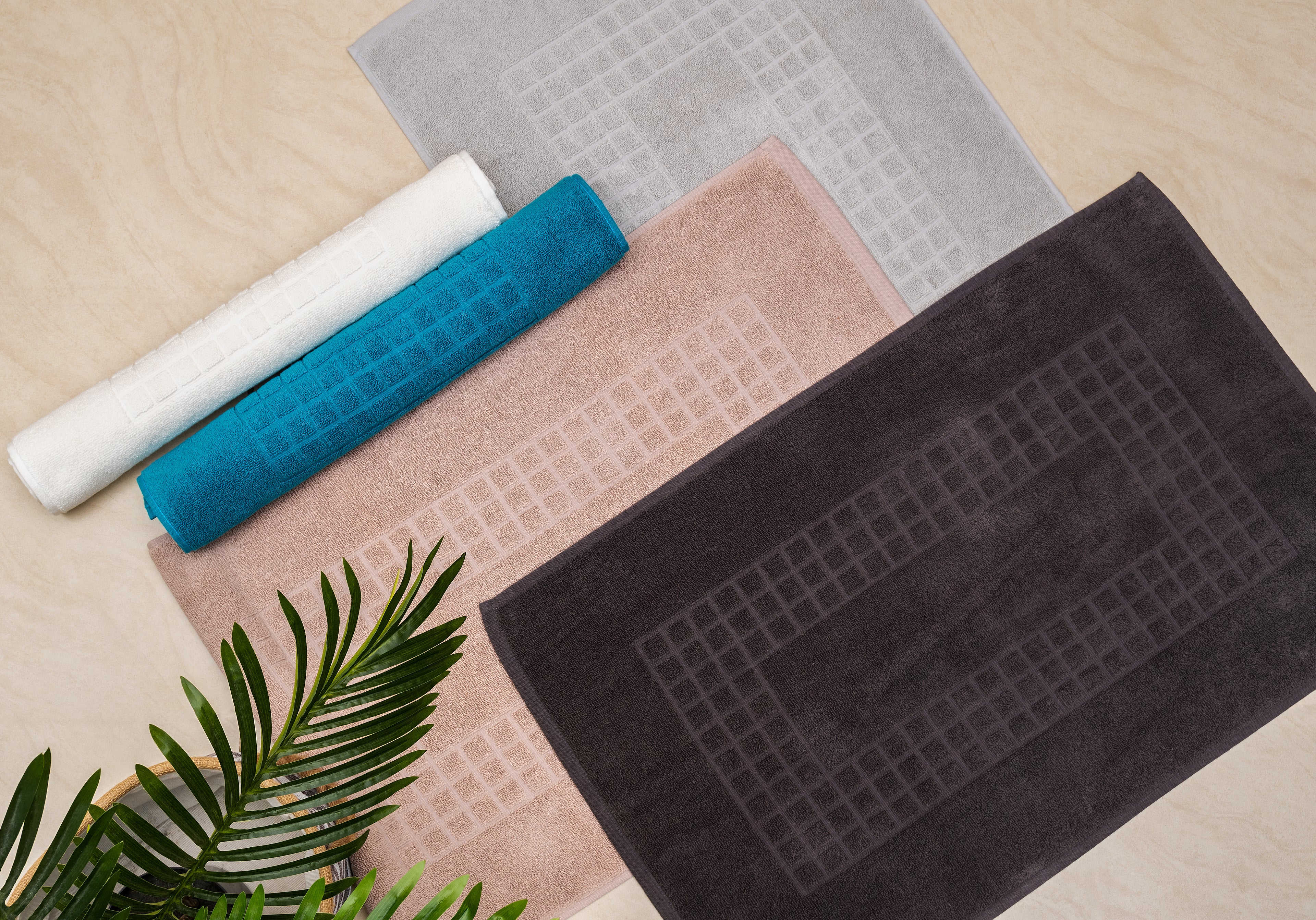 Microfiber Soft Non Slip Bath Mat Check Design