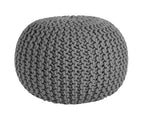 Braided Ottoman Pouffe