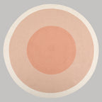 Bella Coral Off White Braided Reversible Kids Rug