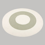 Lorena Braided Sage Green Off White Reversible Kids Rug