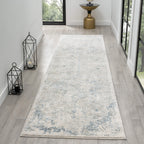 Astral Grey Hallway Runner