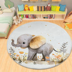 Elephant Plush Mat
