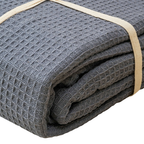 Cotton Woven Waffle Blanket