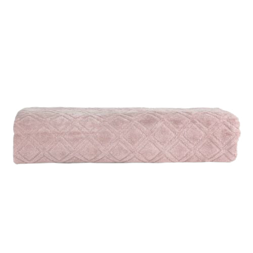 Premium Velour Diamond Design Bath Towel