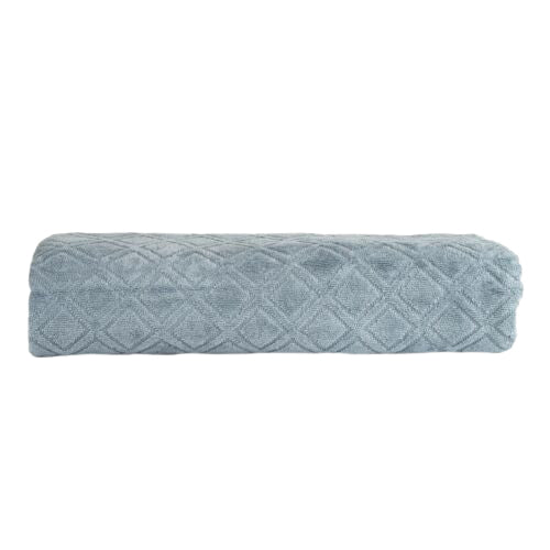 Premium Velour Diamond Design Bath Towel
