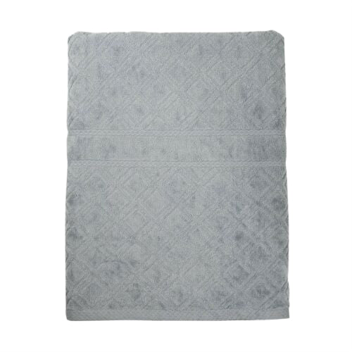 Premium Velour Diamond Design Bath Towel