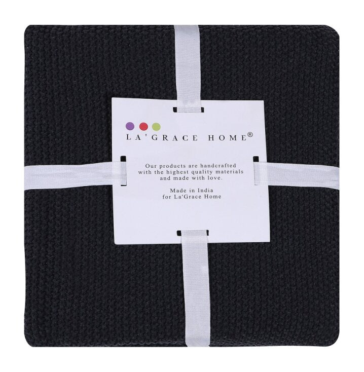 Marlin Cotton Luxe Knitted Throw